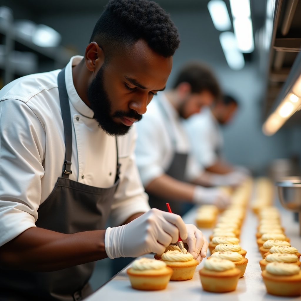 Étudiant pratiquant des techniques
